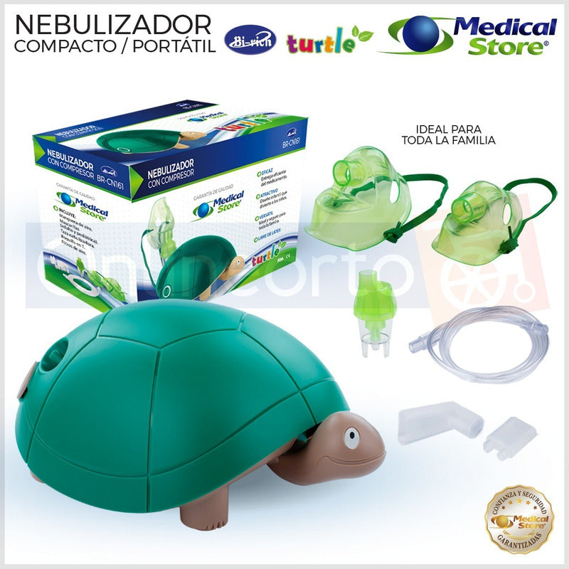 Nebulizador Super Silencioso Adulto Y Infantil Marca Bi-rich