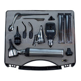 Kit Oftalmoscopio Otoscopio Led Con Accesorios Y Estuche