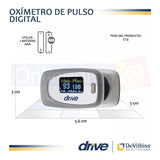 Oximetro De Pulso De Dedo Adulto Pediatrico Digital Portatil