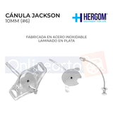 Cánula Para Traqueotomía Jackson Laminado En Plata