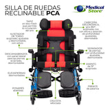 Silla De Ruedas Pca Paralisis Cerebral Adulto Envio Gratis