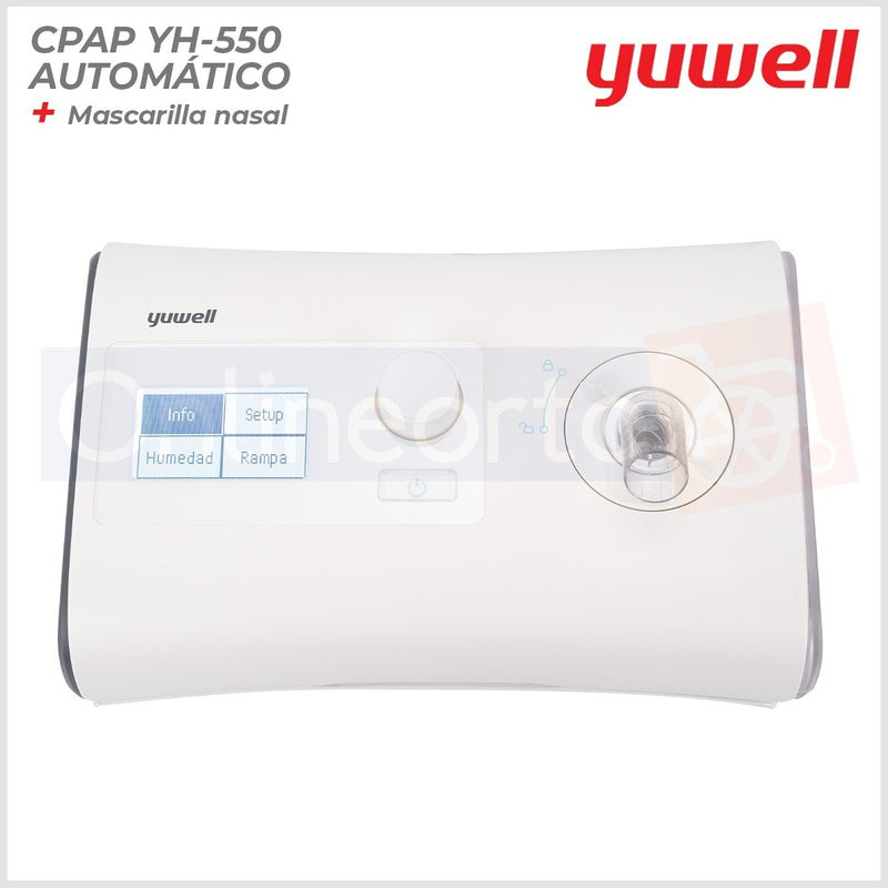 Cpap Apnea Automatico Yuwell Con Humidificador Y Mascarilla