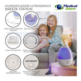 Humidificador Ultrasonico Aroma Terapia Marca Medical Store