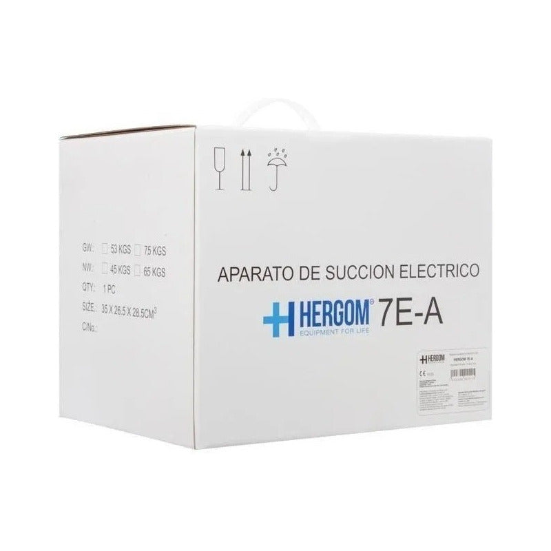 Aspirador De Secreciones Portatil Hergom 18lts 7-ea
