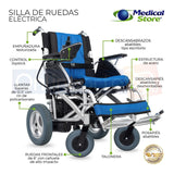 Silla De Ruedas Electrica Todo Terrreno Marca Medical Store