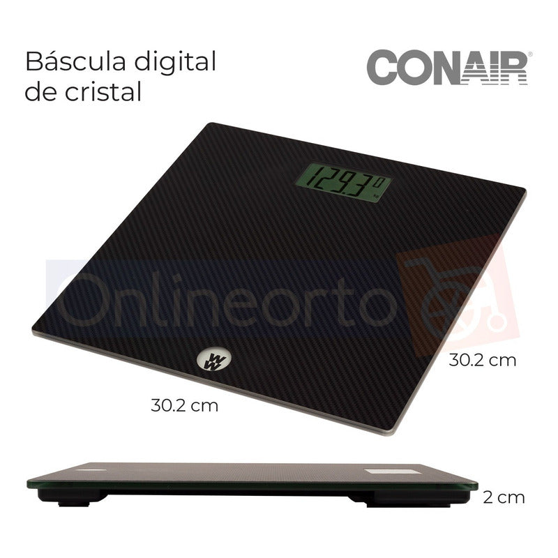 Bascula Digital Conair Corporal De Baño Control Peso Dieta