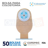 Bolsa Colostomia Recortable 15-64mm Adulto 50 Pzas Drenable