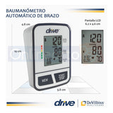 Baumanómetro Digital Automático Para Brazo Drive Bp3600dr