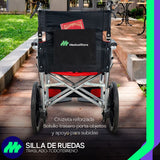 Silla De Ruedas De Lujo Plegable Compacta Todo Terreno Ms