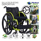 Silla De Ruedas Deportiva Plegable Speed Chair Medical Store