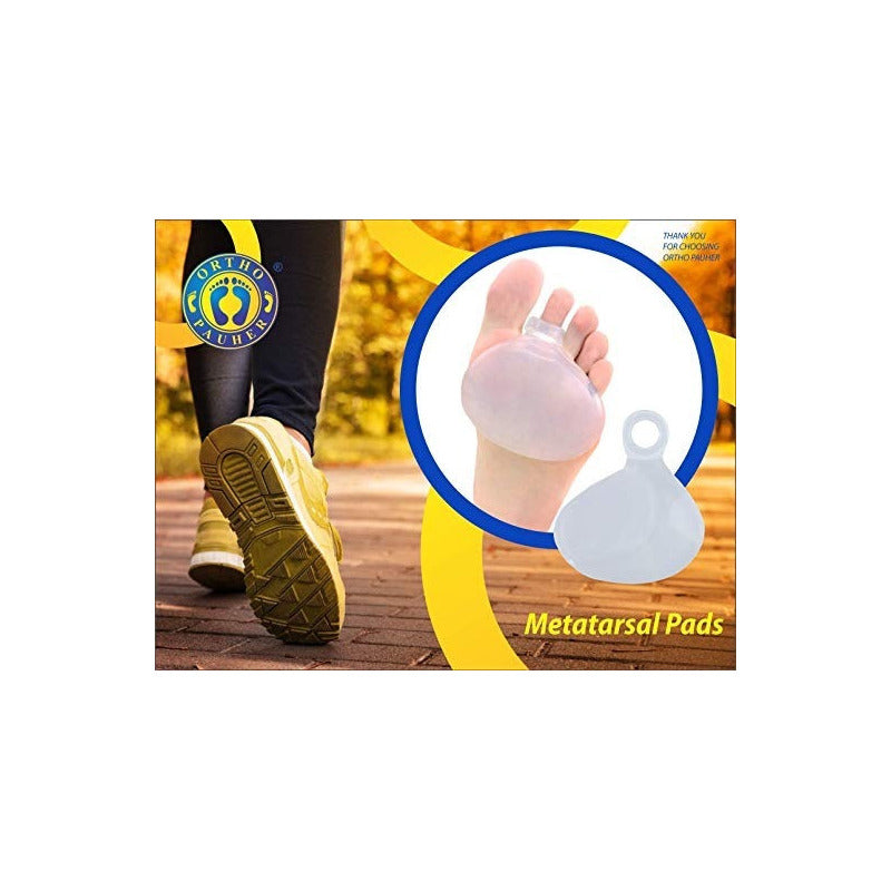 Plantillas Plantar Protector  De Metatarso Gel Ortho Pauher