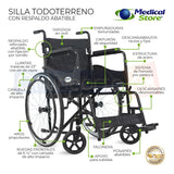 Silla De Ruedas De Lujo Plegable Compacta Americana Drive M