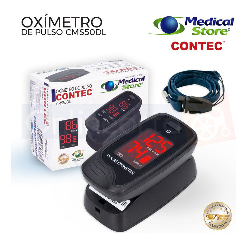 Oximetro De Pulso Adulto Pediatrico Monitor Medico Ms Contec