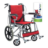 Silla De Ruedas De Lujo Plegable Compacta Todo Terreno Ms