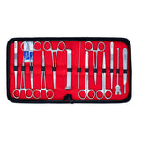 Set Kit Estuche Disección Quirurgico Estudiante Con Estuche