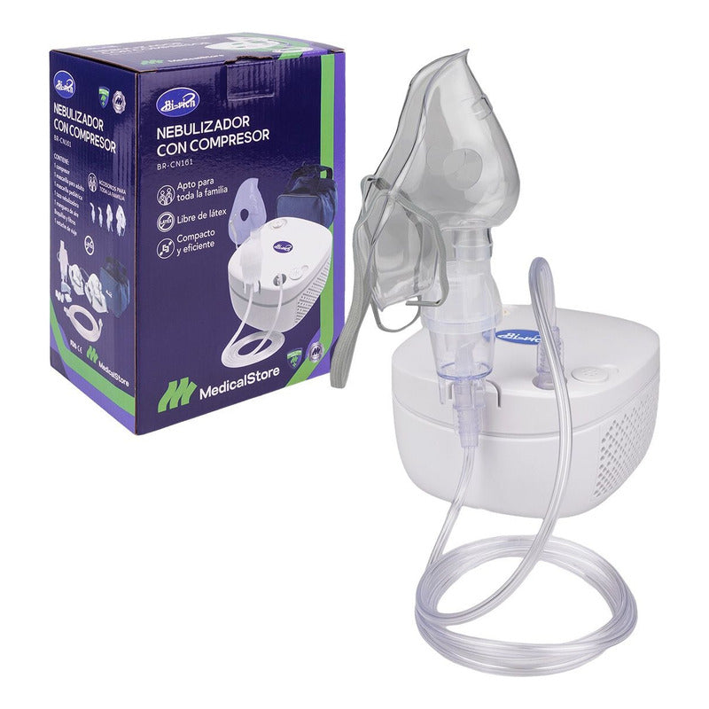 Nebulizador Super Silencioso Adulto Y Infantil Marca Bi-rich