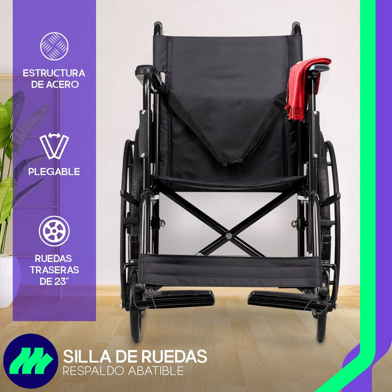 Silla De Ruedas De Lujo Plegable Compacta Todo Terreno Drive