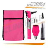 Oftalmoscopio Otoscopio Medico Diagnostico Luz Led Estuche