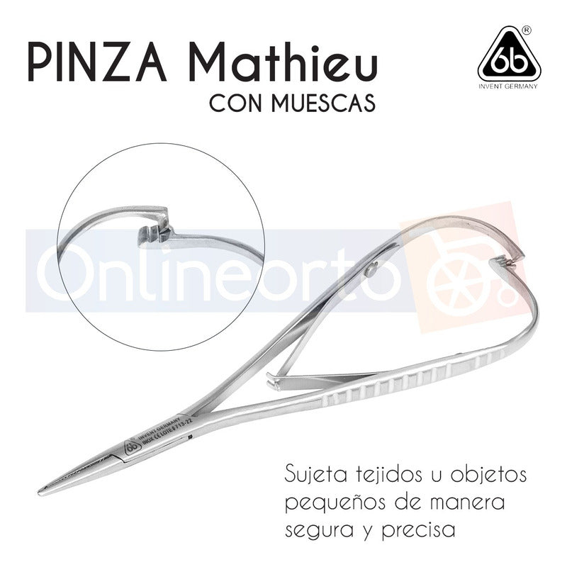 Pinza Mathieu Acero Inoxidable Dental Ortodoncia