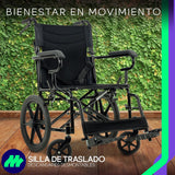 Silla De Ruedas De Lujo Plegable Compacta Todo Terreno Ms