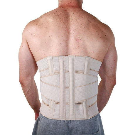 Faja Dorso Lumbar Dorsal Reforzada De Lujo Marca Blunding