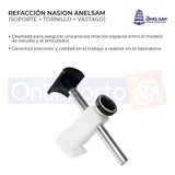 Nasion Articulador Dental Soporte Tornillo Vastago Refaccion