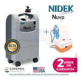 Concentrador Oxigeno 5l Con Nebulizador Grado Medico 24/7