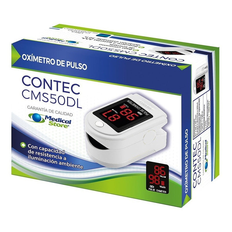 Oximetro De Pulso Adulto Pediatrico Monitor Medico Ms Contec