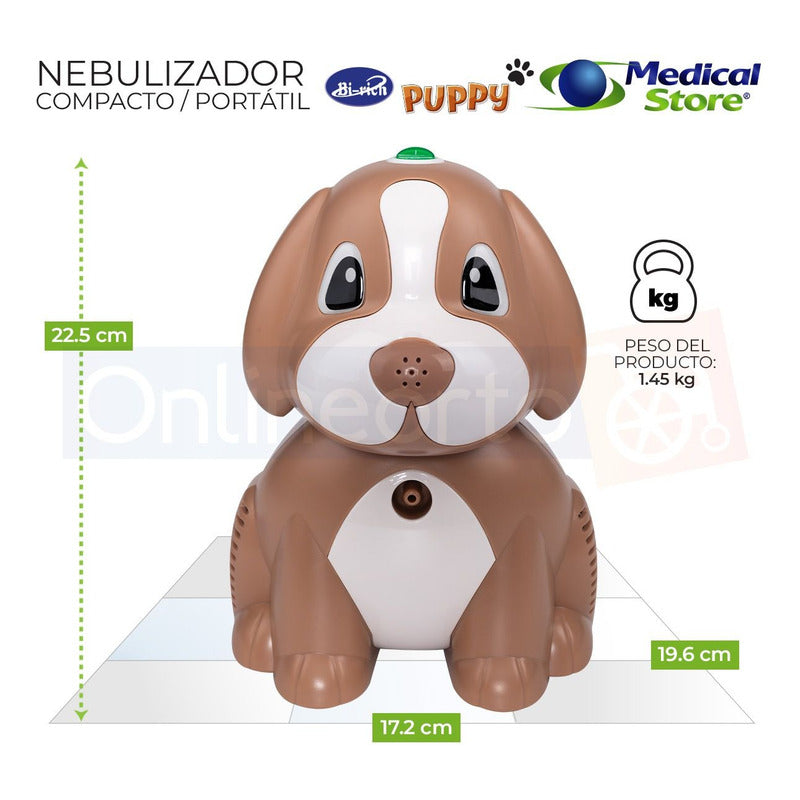 Nebulizador Super Silencioso Adulto Y Infantil Marca Bi-rich
