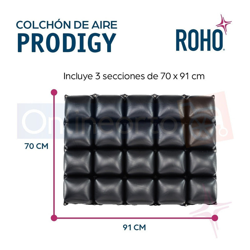 Colchón  Roho Prodigy De 3 Secciones