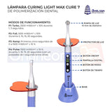 Lámpara De Fotocurado Led Para Resinas Dental Inalambrica