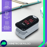 Oximetro De Pulso De Dedo Adulto Pediatrico Digital Portatil