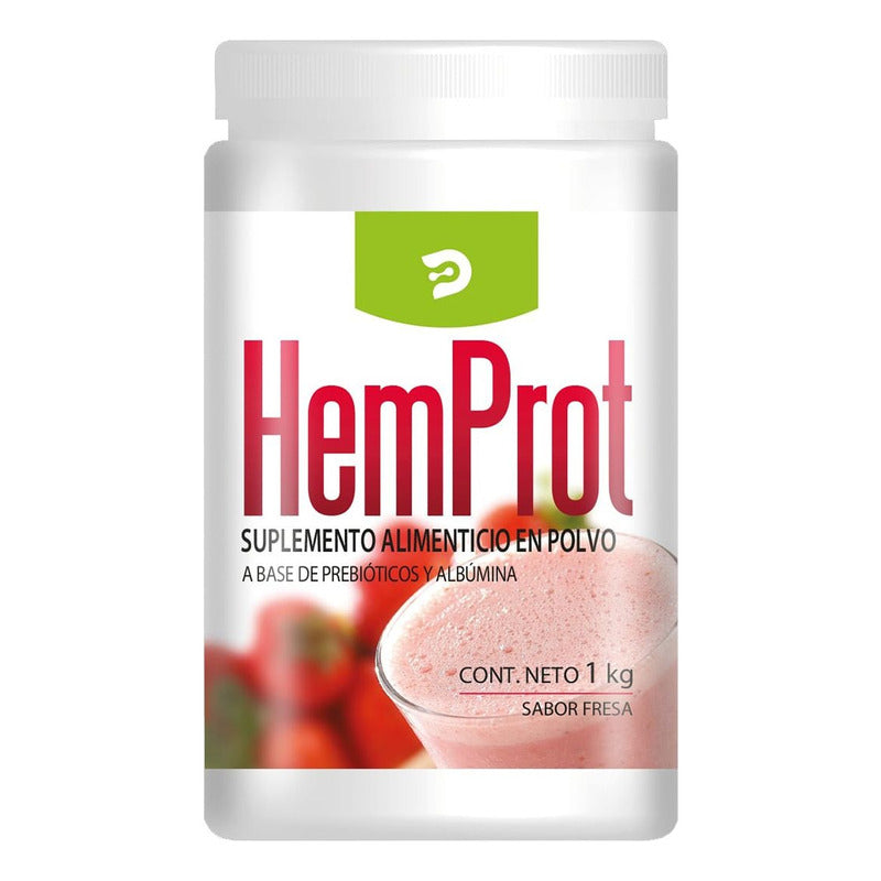 Hemprot Polvo Suplemento Alimen 1 Kg Varios Sabores Desacaf