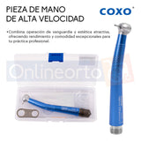 Pieza De Mano Dental Alta Velocidad Push Boton Colores