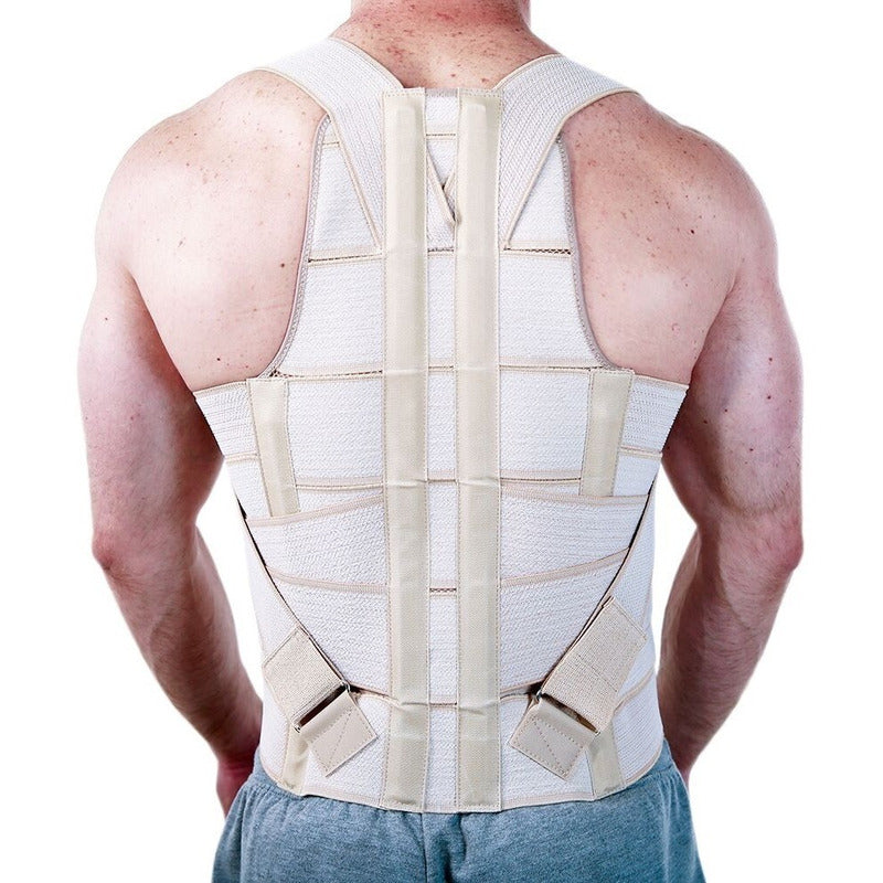 Faja Espaldillera Dorso Lumbar Reforzada Lujo Marca Blunding