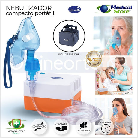 Nebulizador Super Silencioso Infantil Y Adulto Marca Bi-rich