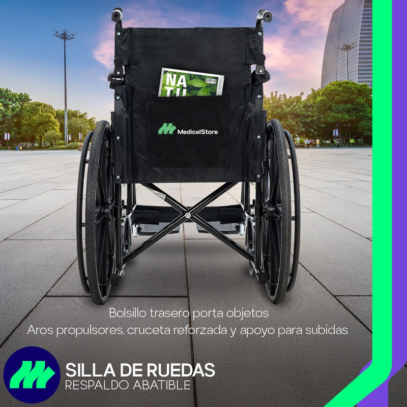 Silla De Ruedas De Lujo Plegable Compacta Todo Terreno Drive