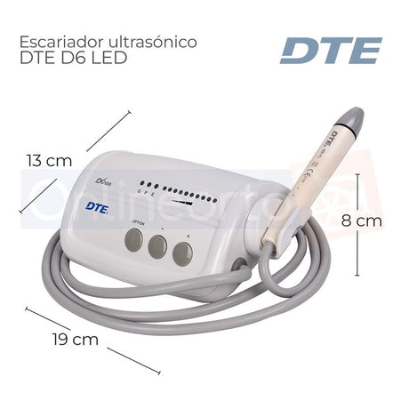 Escariador Dental Ultrasonico Dte D6 Con Led 6 Puntas