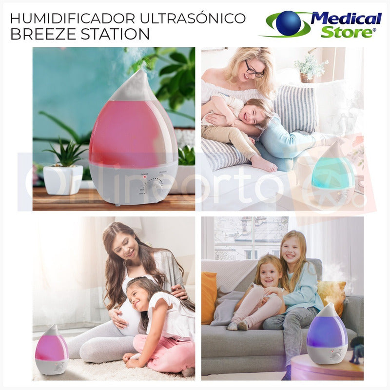 Humidificador Ultrasonico Aroma Terapia Marca Medical Store