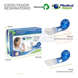 Ejercitador Pulmonar Respiratorio Entrenador Muscular