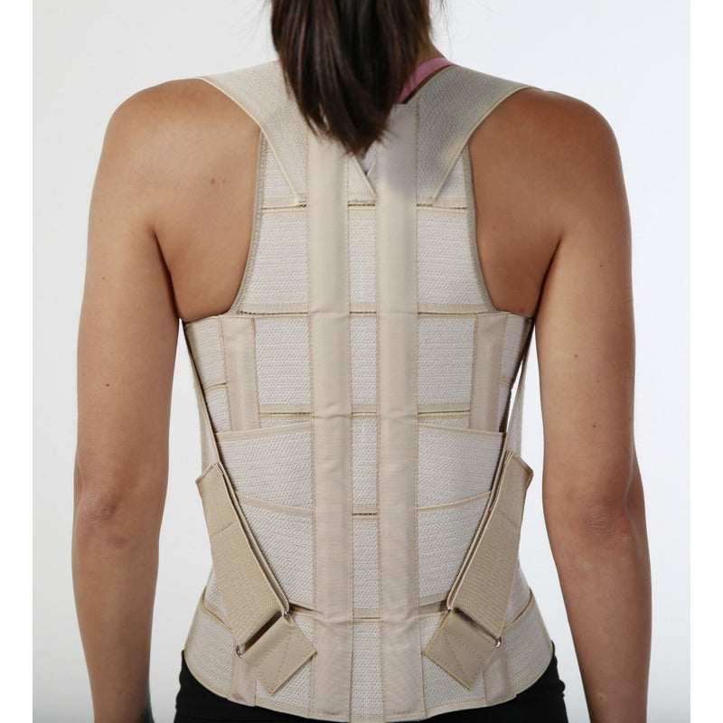 Faja Espaldillera Dorso Lumbar Reforzada Lujo Marca Blunding