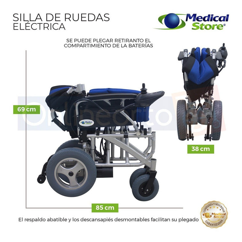 Silla De Ruedas Electrica Todo Terrreno Marca Medical Store