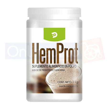 Hemprot Polvo Suplemento Alimen 1 Kg Varios Sabores Desacaf