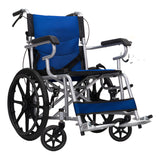 Silla De Ruedas Traslado Ligera Compacta Gris Medical Store