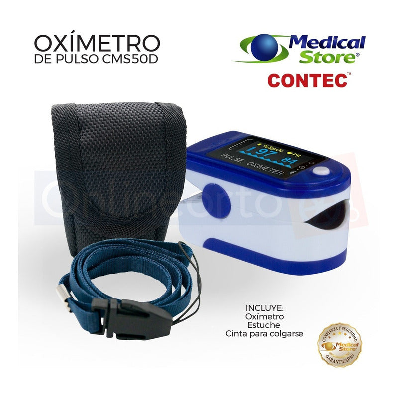 Oximetro De Pulso Adulto Pediatrico Medico Para Dedo