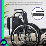 Silla De Ruedas De Lujo Plegable Compacta Todo Terreno Drive