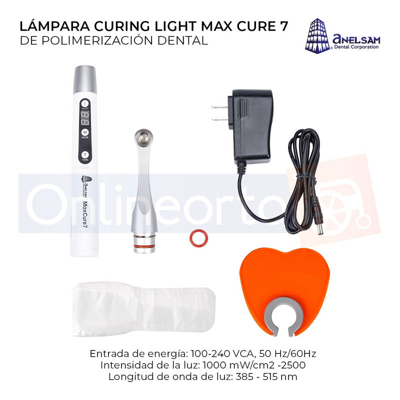 Lámpara De Fotocurado Led Para Resinas Dental Inalambrica