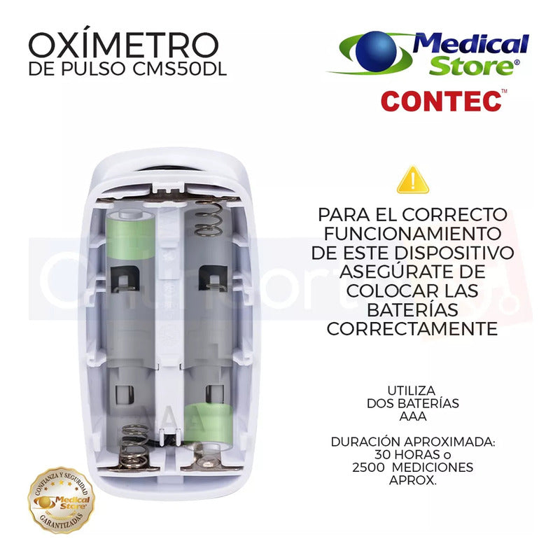 Oximetro De Pulso De Dedo Adulto Pediatrico Digital Portatil