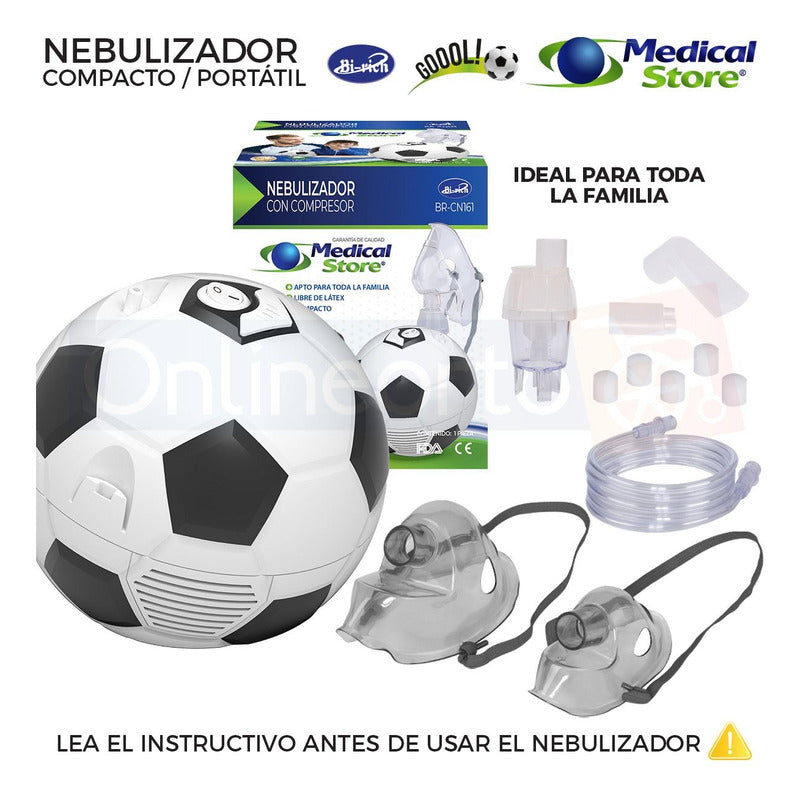 Nebulizador Super Silencioso Adulto Y Infantil Marca Bi-rich