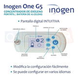 Concentrador De Oxigeno Portatil Inogen One G5 Bat 16 Celdas
